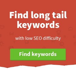 KWFinder - find long tail keywords with low SEO difficulty