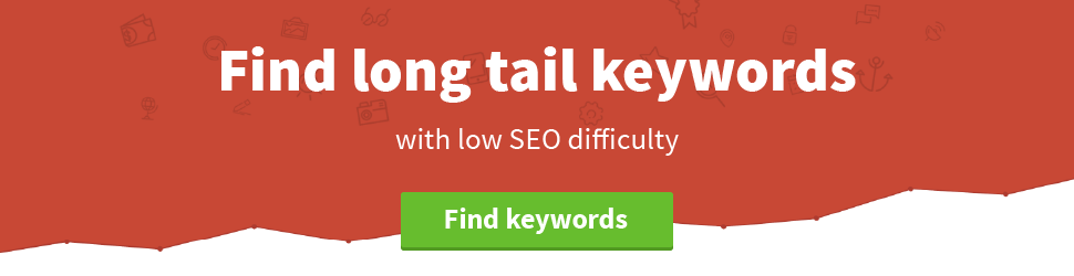 KWFinder - find long tail keywords with low SEO difficulty