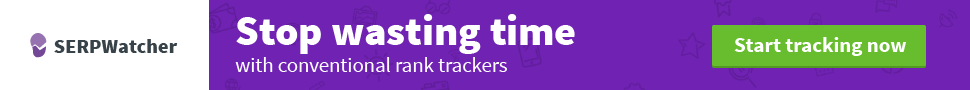 SERPWatcher - Stop wasting time with conventional rank trackers