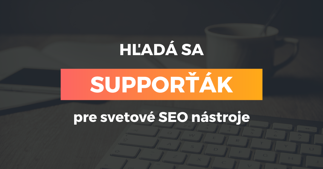 Hľadáme supporťáka / supporťáčku