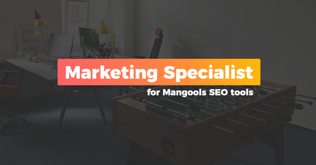 marketing specialist wanted