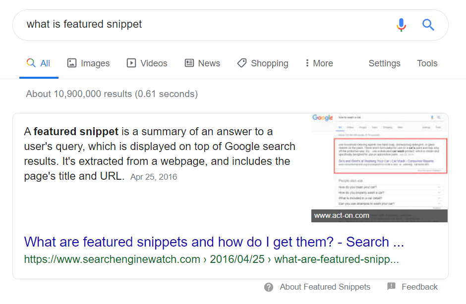 How to Write Content for Google Featured Snippets 2020