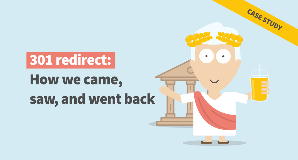 301 redirect case study fail