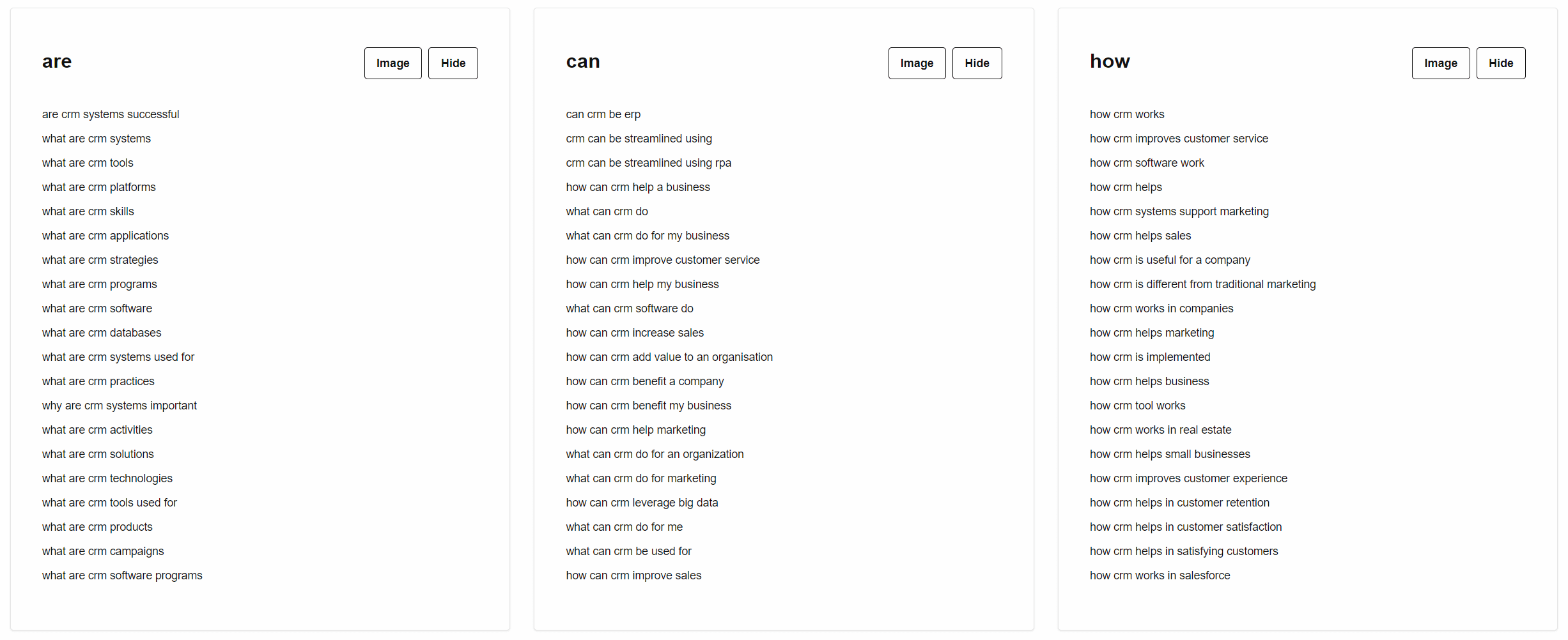 Répondez aux questions de capture d'écran du public