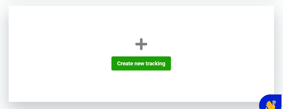 Create new tracking